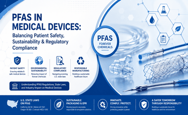 PFAS in Medical Devices: Environmental Regulations, Sustainability & Compliance Guide